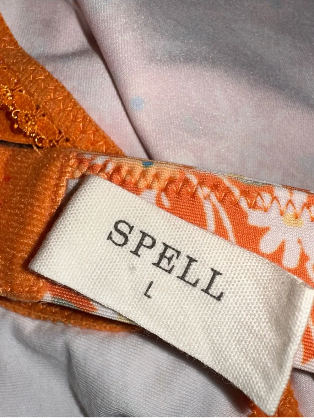 Spell vibrant orange